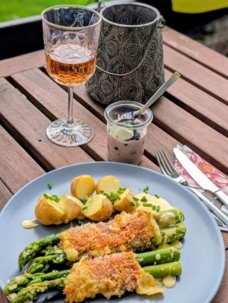 Grüner Spargel