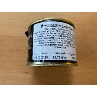 Leberwurst Hausmacher 190g Dose
