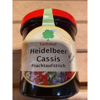 Heidelbeer Cassis Konfitüre